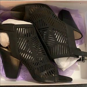 JustFab Black Dress Sandals sz 10
